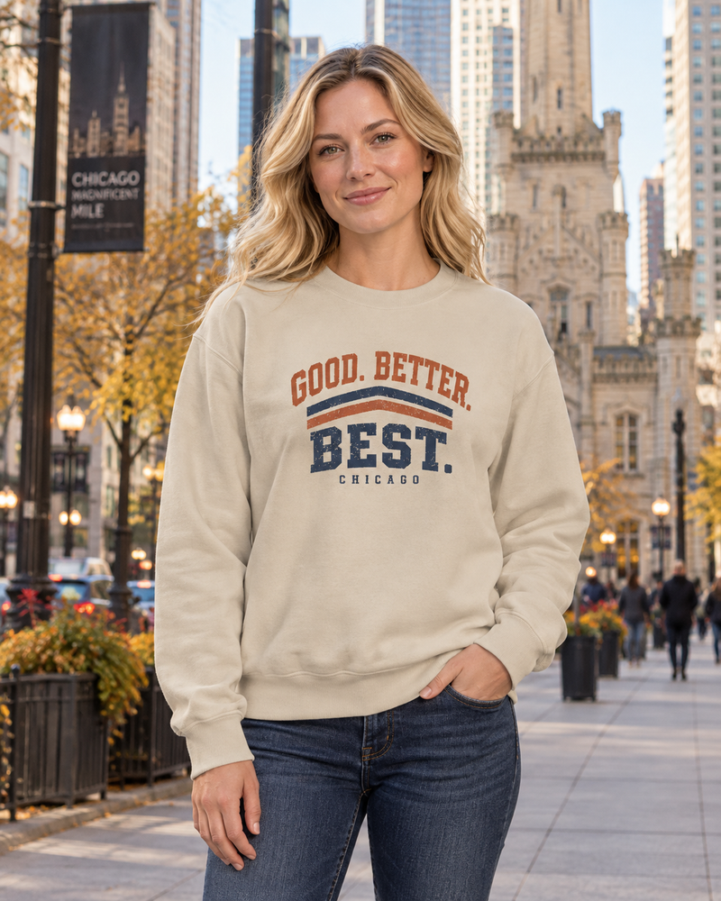 Chicago city and flag apparel