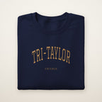 Tri-Taylor Chicago Embroidered Crewneck — Gold Thread