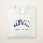 Kenwood Chicago Embroidered Crewneck — Navy Thread