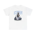 Caleb Williams Iceman t-shirt in white, front view