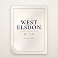 West Elsdon Chicago Home 2026 Sherpa Blanket – Est. 1889