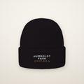 Humboldt Park Chicago Embroidered Cuffed Beanie in Black