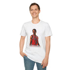 Man wearing the Caleb Wilson Chicago Bulls Tee in White