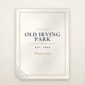 Old Irving Park Chicago Home 2026 Sherpa Blanket – Est. 1869