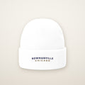 Bowmanville Chicago Embroidered Cuffed Beanie — Navy Thread