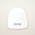 Montclare Chicago Embroidered Cuffed Beanie — Navy Thread