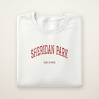 Sheridan Park Chicago Embroidered Crewneck — Red Thread