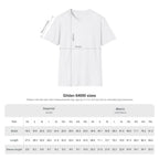 Caleb Wilson Chicago Bulls Tee size chart, Gildan 64000