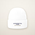 Washington Park Chicago Embroidered Cuffed Beanie — Navy Thread