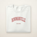 Bowmanville Chicago Embroidered Crewneck — Red Thread