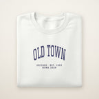 Old Town Chicago Home 2026 Embroidered Crewneck — Navy Thread