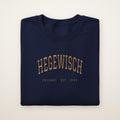Hegewisch Chicago Embroidered Crewneck — Gold Thread