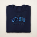 South Shore Chicago Embroidered Crewneck — Sky Blue Thread