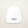 Edgewater Glen Chicago Embroidered Cuffed Beanie — Navy Thread