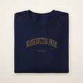 Washington Park Chicago Embroidered Crewneck — Gold Thread