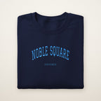 Noble Square Chicago Embroidered Crewneck — Sky Blue Thread