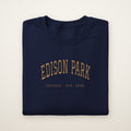 Edison Park Chicago Embroidered Crewneck — Gold Thread