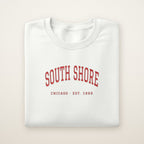 South Shore Chicago Embroidered Crewneck — Red Thread
