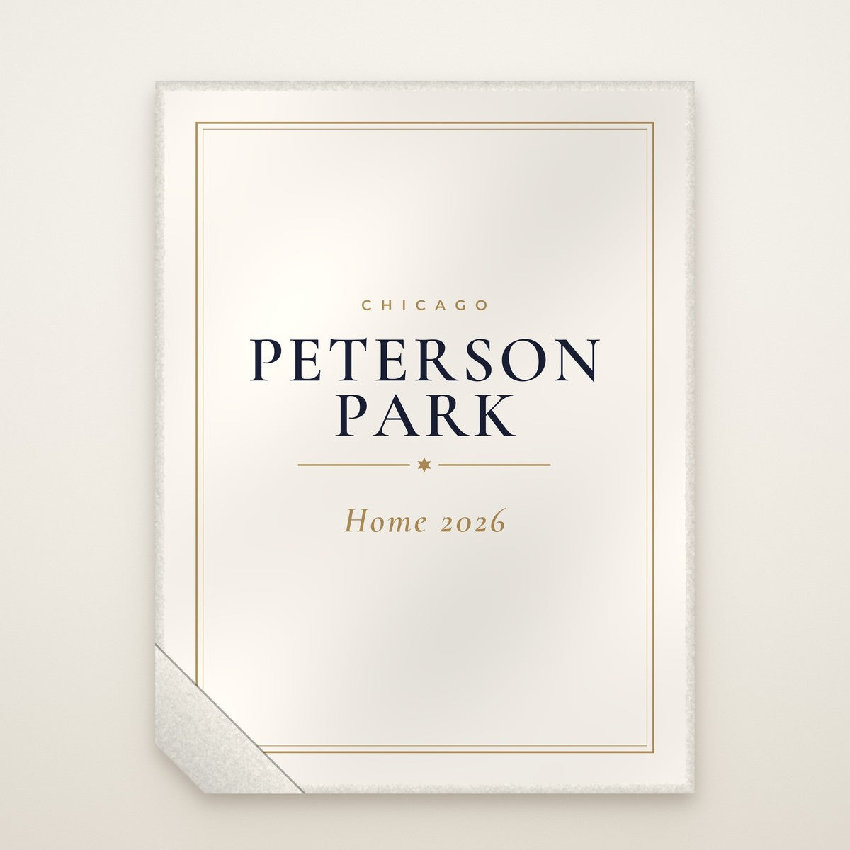 Peterson Park Chicago Home 2026 Sherpa Blanket