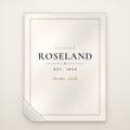 Roseland Chicago Home 2026 Sherpa Blanket – Est. 1849