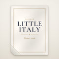 Little Italy Chicago Home 2026 Sherpa Blanket