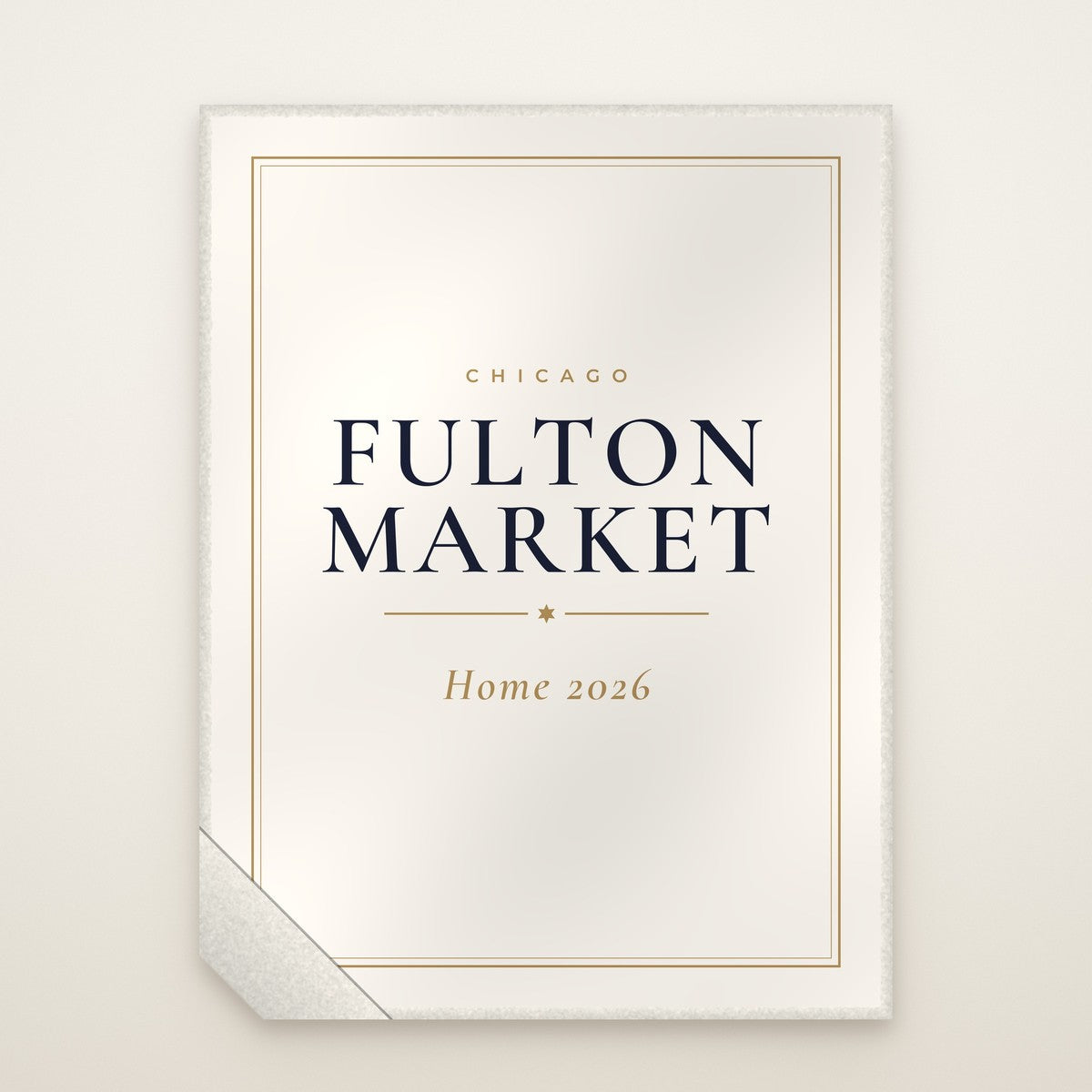 Fulton Market Chicago Home 2026 Sherpa Blanket