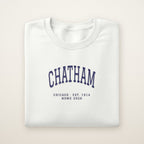 Chatham Chicago Home 2026 Embroidered Crewneck — Navy Thread