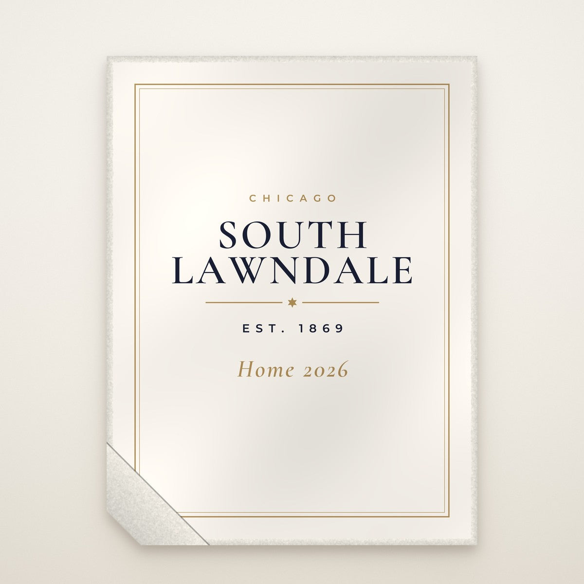 South Lawndale Chicago Home 2026 Sherpa Blanket – Est. 1869