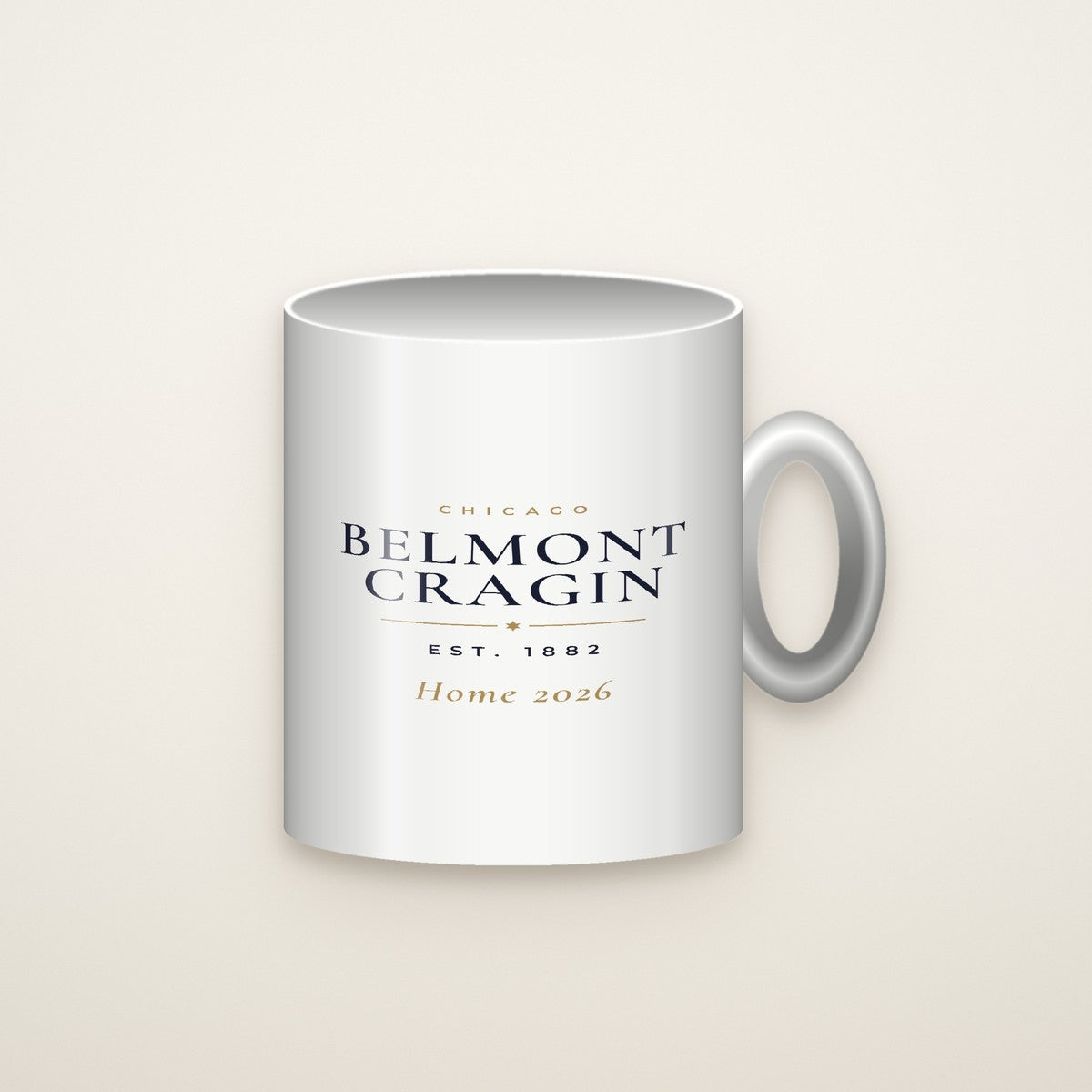 Belmont Cragin Chicago Home 2026 Coffee Mug – Est. 1882