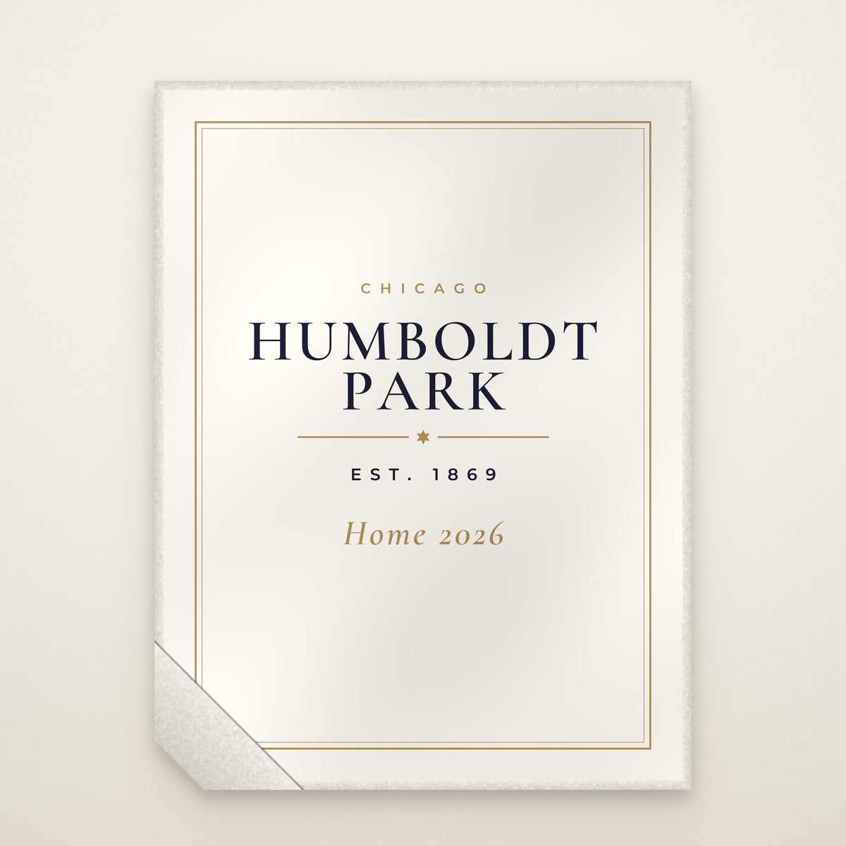 Humboldt Park Chicago Home 2026 Sherpa Blanket – Est. 1869