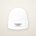 Peterson Park Chicago Embroidered Cuffed Beanie — Navy Thread
