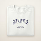 Bowmanville Chicago Home 2026 Embroidered Crewneck — Navy Thread