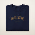 Armour Square Chicago Embroidered Crewneck — Gold Thread
