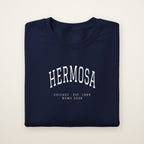 Hermosa Chicago Home 2026 Embroidered Crewneck — White Thread