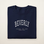 Beverly Chicago Home 2026 Embroidered Crewneck — White Thread
