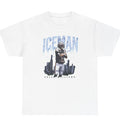 Caleb Williams "Iceman" T-Shirt — white flat lay