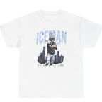 Caleb Williams "Iceman" T-Shirt — white flat lay