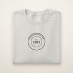 Chicago South Side Baseball Embroidered Crewneck — Club Crest in Ash, flat lay