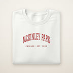 McKinley Park Chicago Embroidered Crewneck — Red Thread