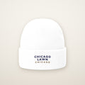 Chicago Lawn Chicago Embroidered Cuffed Beanie — Navy Thread