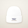 North Park Chicago Embroidered Cuffed Beanie — Navy Thread
