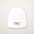 Marquette Park Chicago Embroidered Cuffed Beanie — Navy Thread