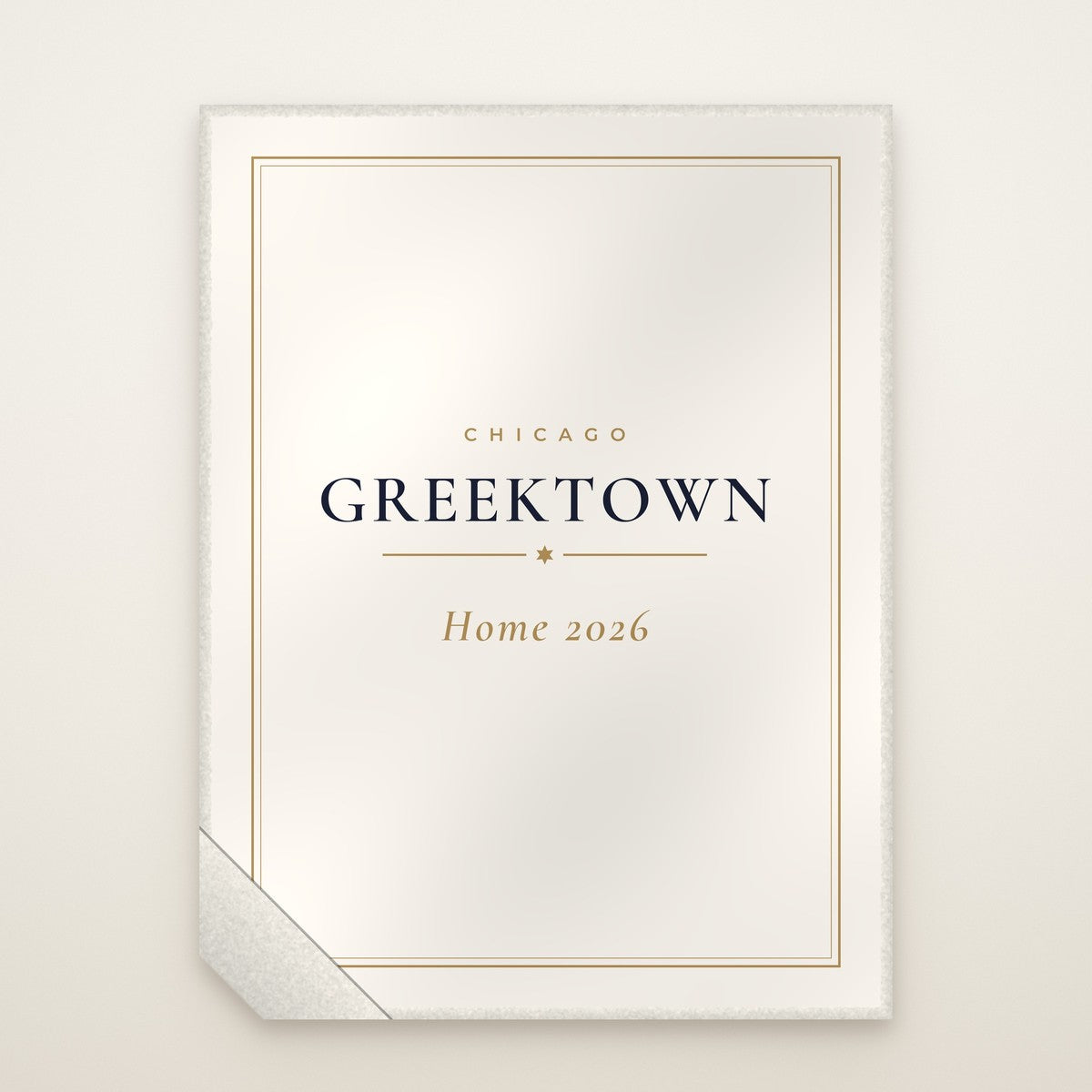 Greektown Chicago Home 2026 Sherpa Blanket