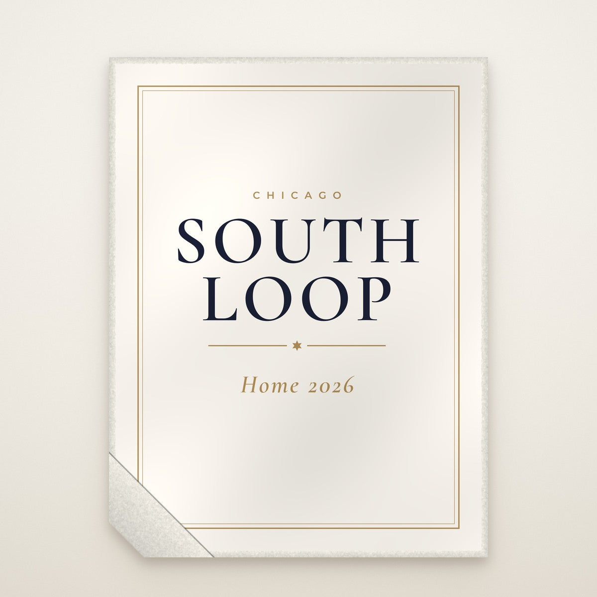 South Loop Chicago Home 2026 Sherpa Blanket