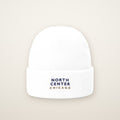 North Center Chicago Embroidered Cuffed Beanie — Navy Thread