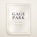 Gage Park Chicago Home 2026 Sherpa Blanket – Est. 1875