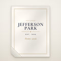 Jefferson Park Chicago Home 2026 Sherpa Blanket – Est. 1855