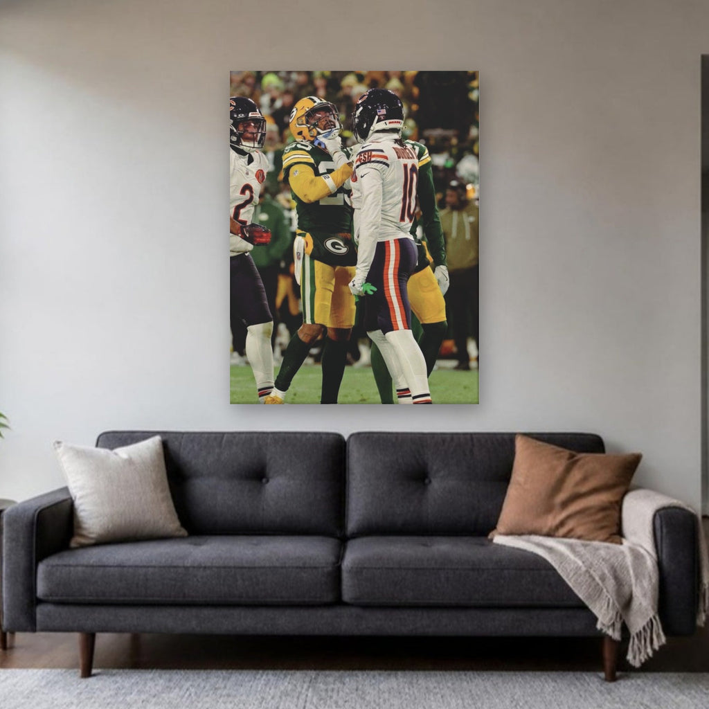 Luther Burden Canvas Wall Art in a living room