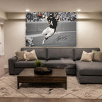 Walter Payton #34 Canvas Wall Art | Sweetness in a finished basement