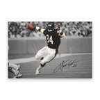 Walter Payton #34 Canvas Wall Art | Sweetness straight-on view